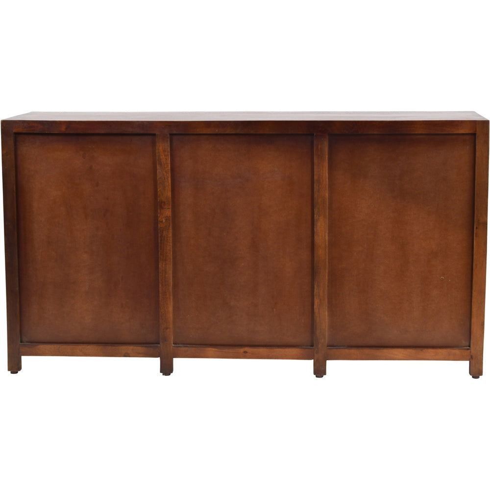 Product photograph of Libra Urban Botanic Collection - Apothecary Style Chest Of Drawers In Brown from Olivia's.
