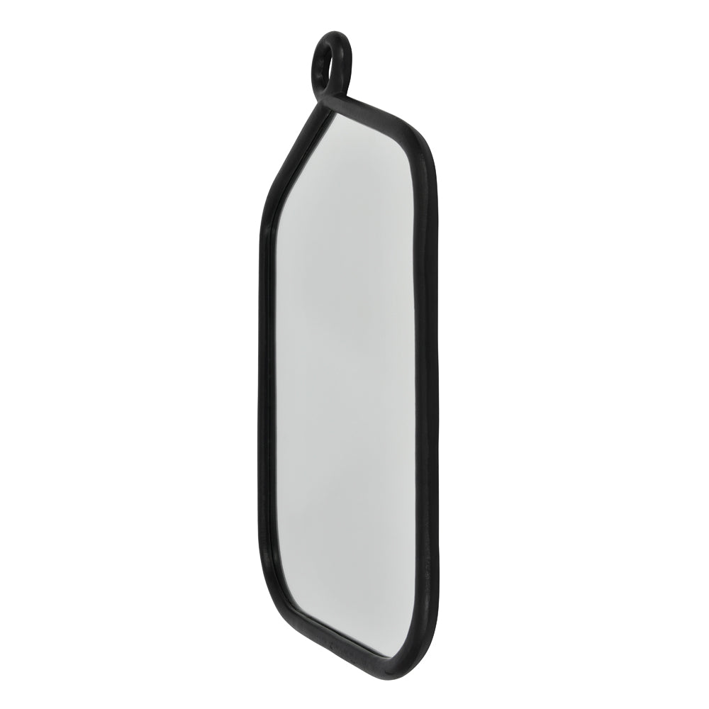 Product photograph of Libra Urban Botanic Collection - Leona Wall Mirror Black from Olivia's.