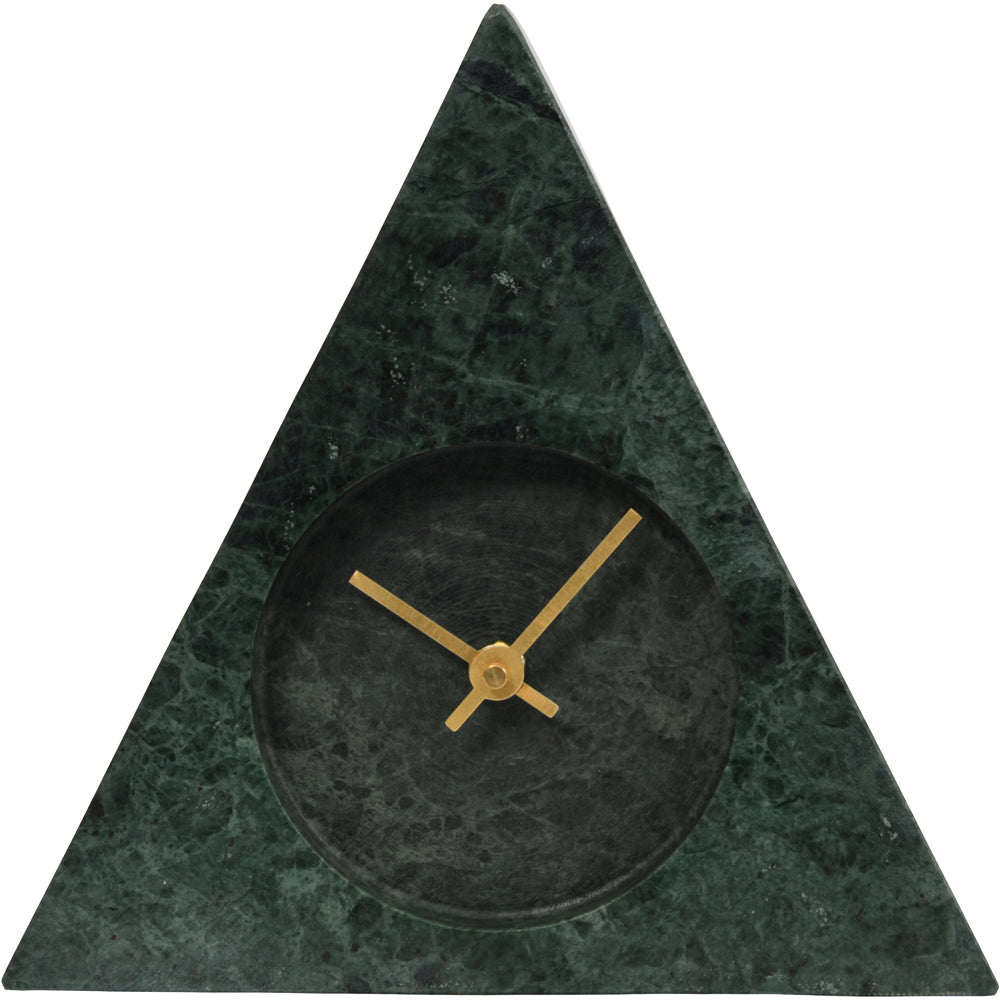 Libra Mantel Clock Green