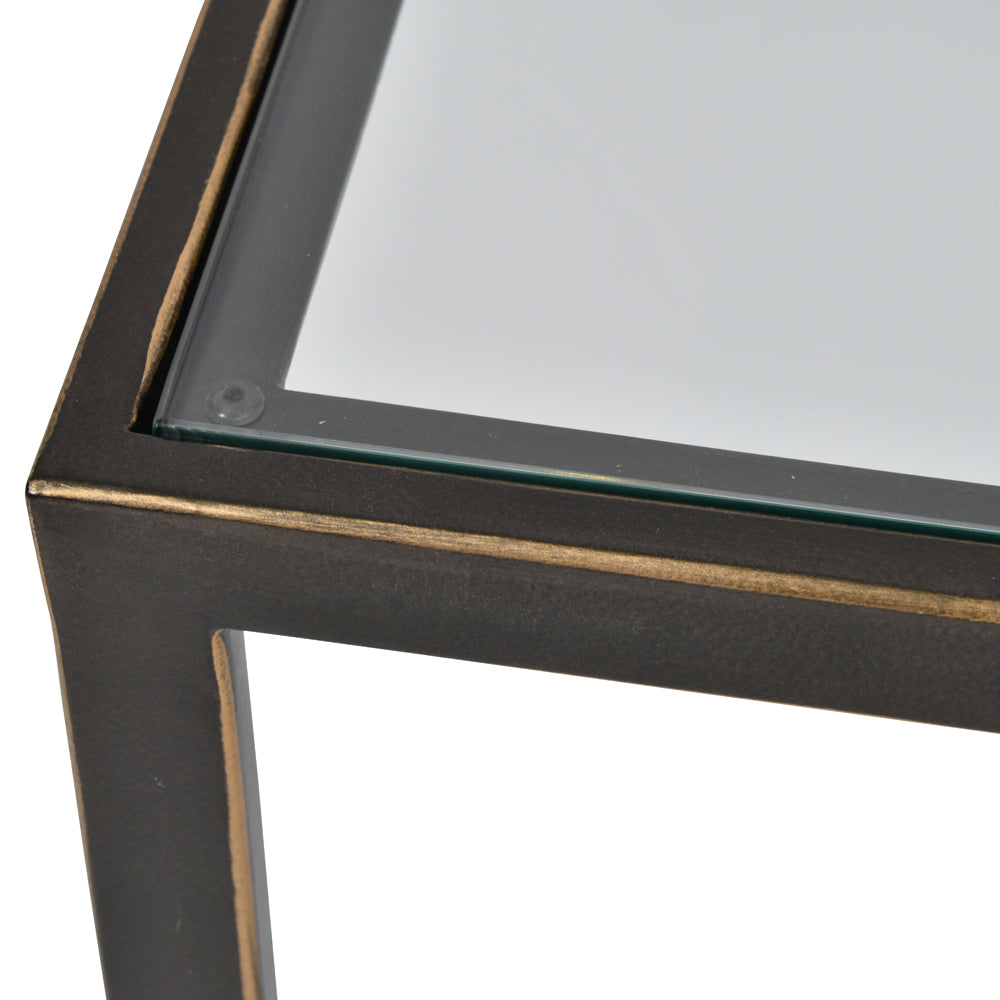 Product photograph of Libra Calm Neutral Collection - Deveraux Coffee Table Bronze from Olivia's.