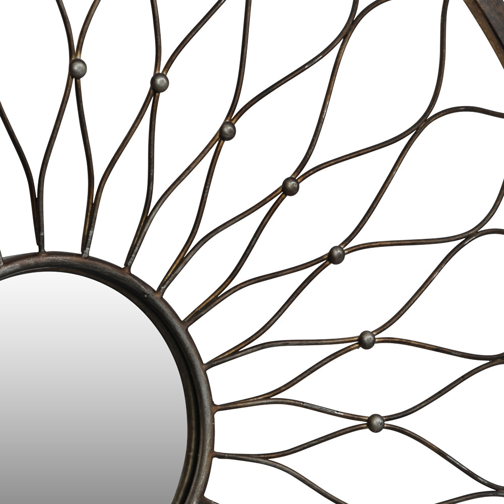 Product photograph of Libra Calm Neutral Collection - Iconic Spikey Mirror from Olivia's.