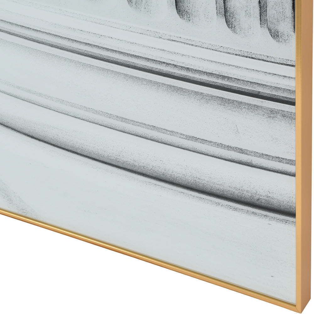 Product photograph of Libra Interiors Architectural Columns Wall Art Cream from Olivia's.