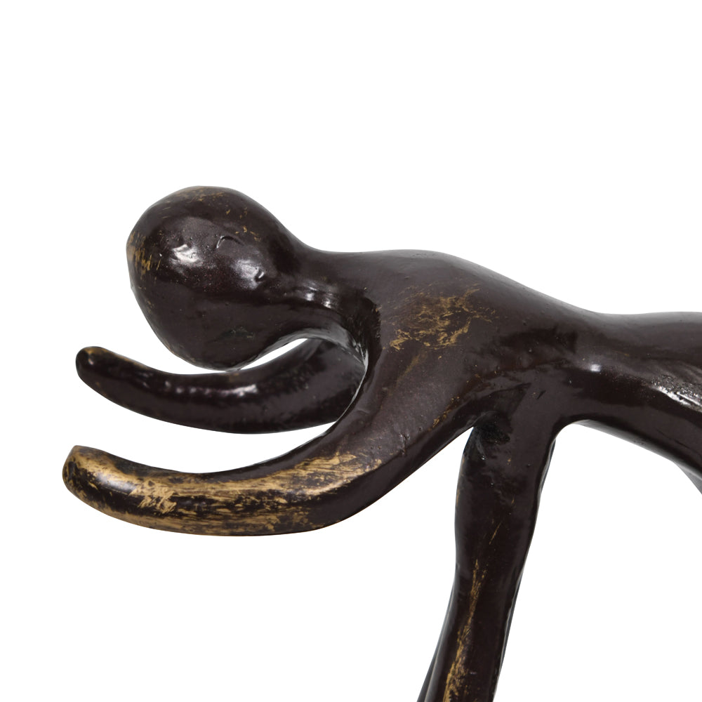 Product photograph of Libra Calm Neutral Collection - Iconic Bronzed Aluminium Parent And Baby Sculpture from Olivia's.