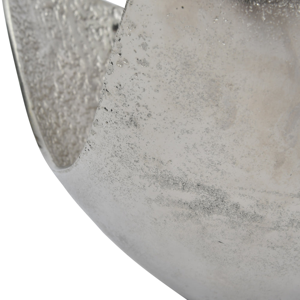 Product photograph of Libra Iconic Silver Peel Bowl Large Outlet from Olivia's.