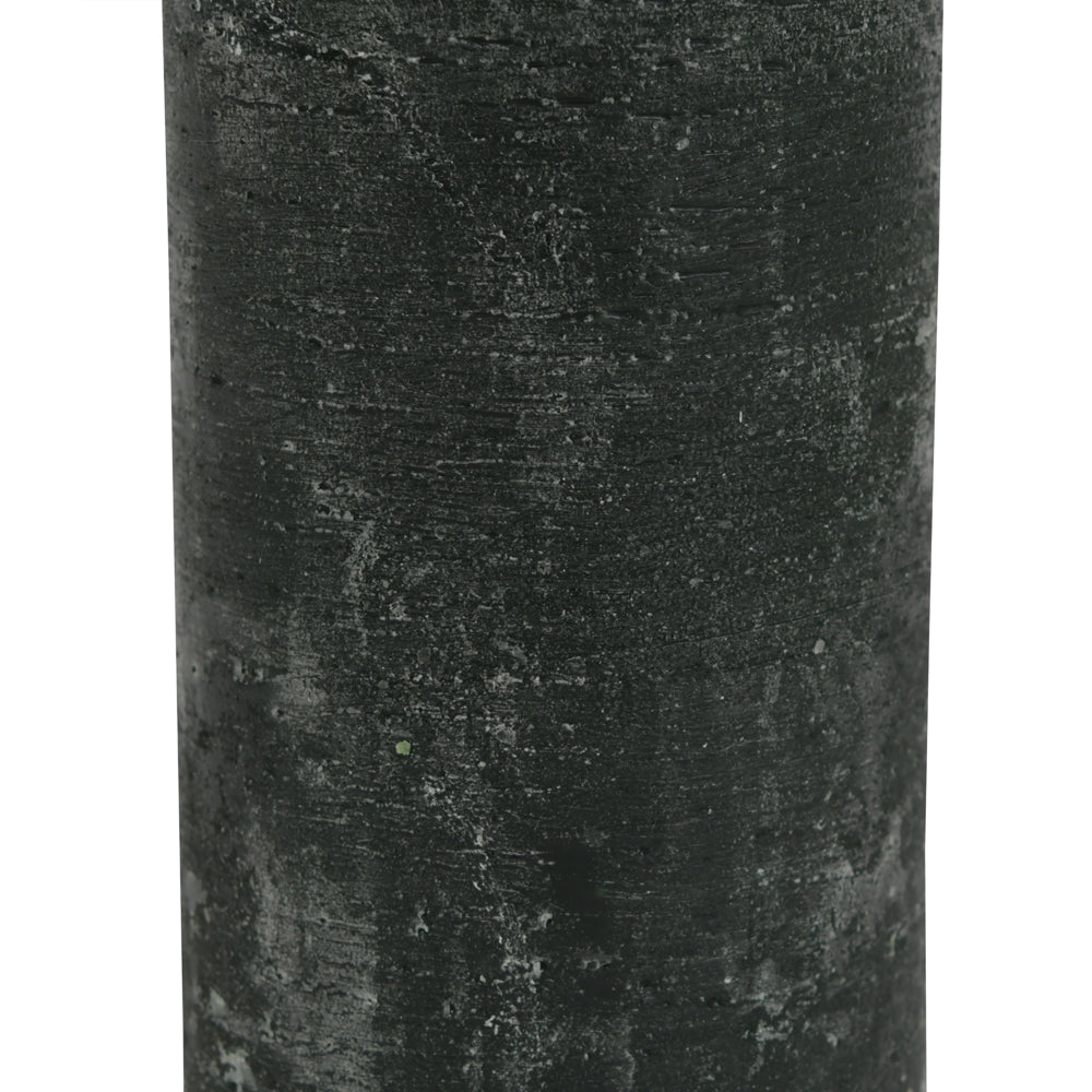 Product photograph of Libra Urban Botanic Collection - Forest Green Rustica Pillar Candle 7 X 19 Cm from Olivia's.