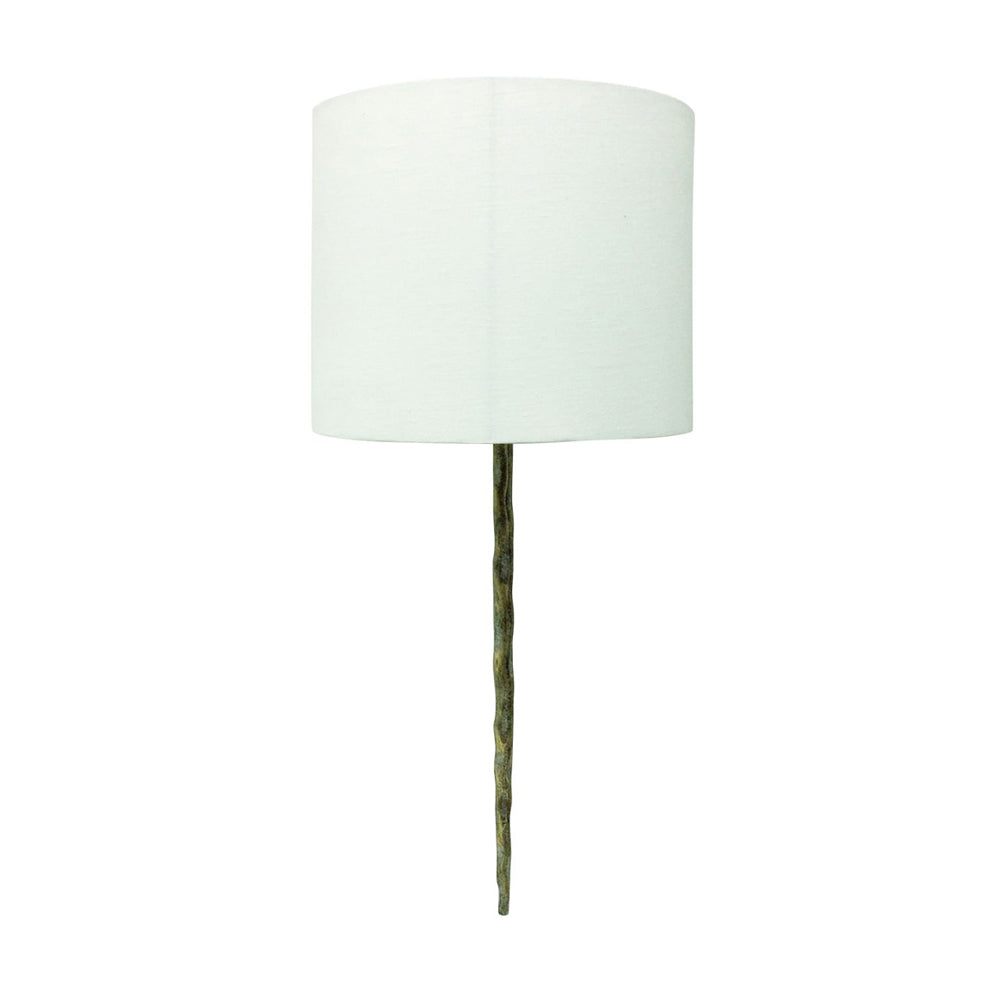 Libra Luxurious Glamour Collection Patterdale Wall Light With Shade In Aged Gold