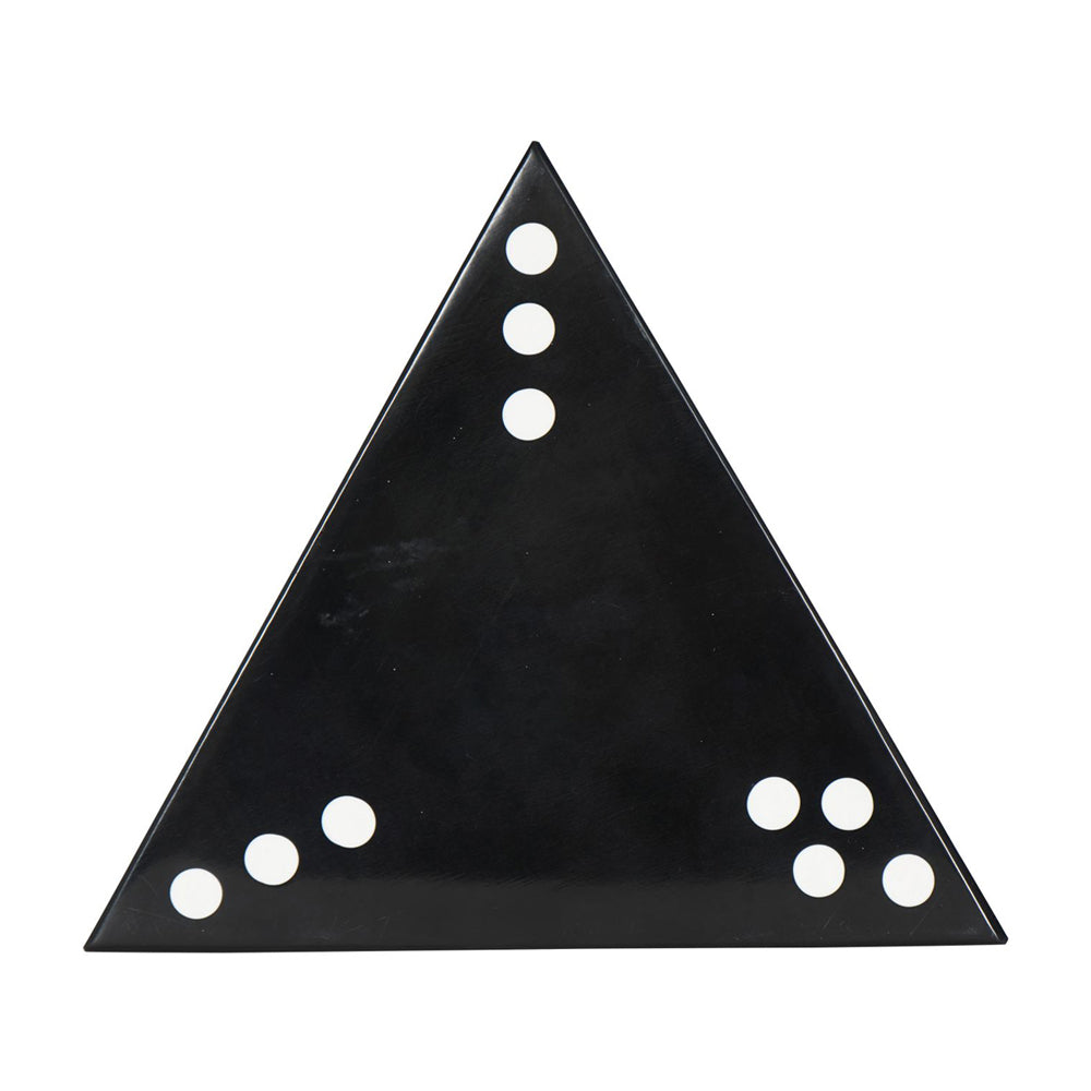 Product photograph of Libra Interiors Triangular Dominoes Game In Resin from Olivia's