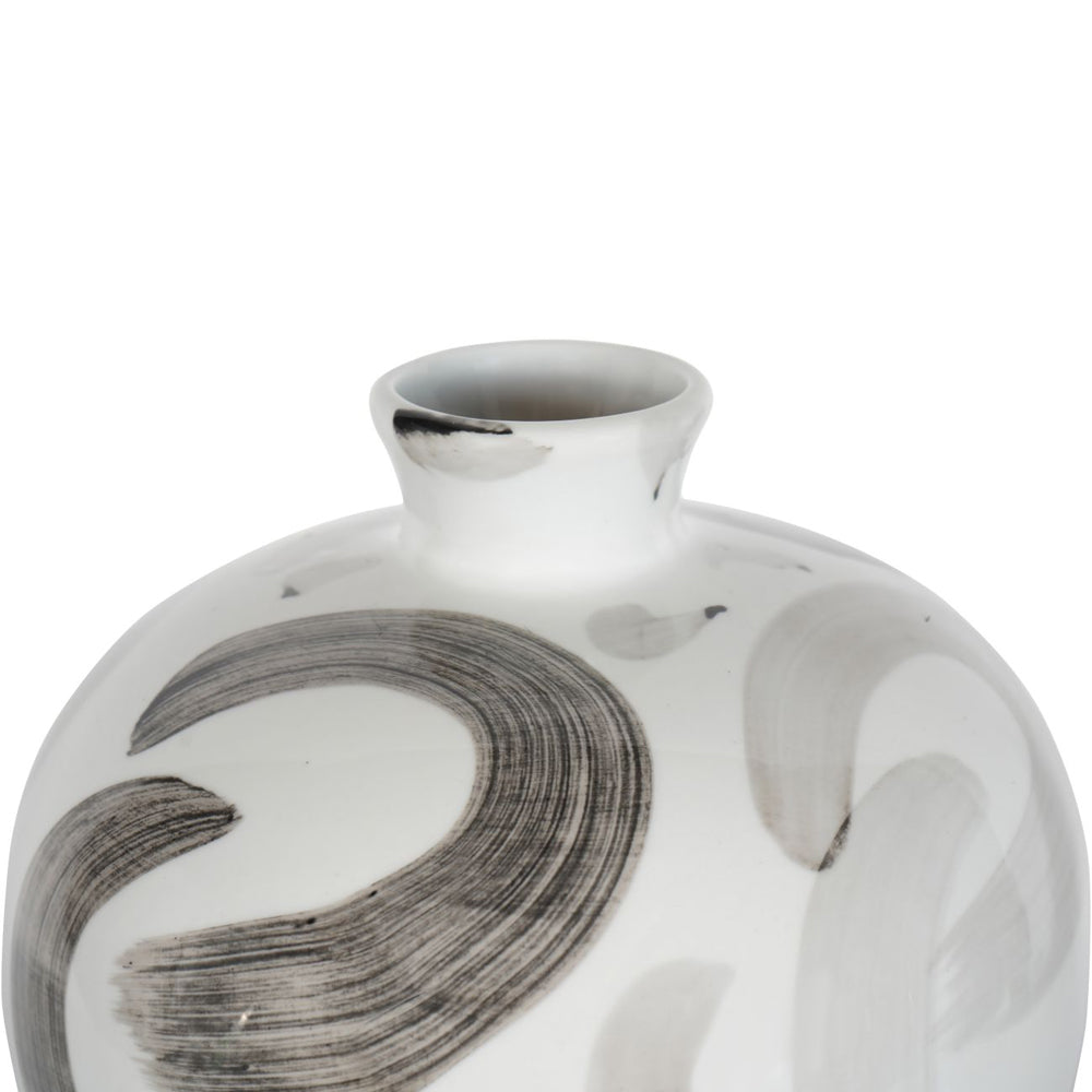 Product photograph of Libra Calm Neutral Collection - Monochrome Brush Vase from Olivia's.