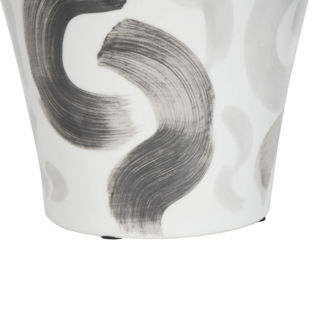 Product photograph of Libra Calm Neutral Collection - Monochrome Brush Vase from Olivia's.
