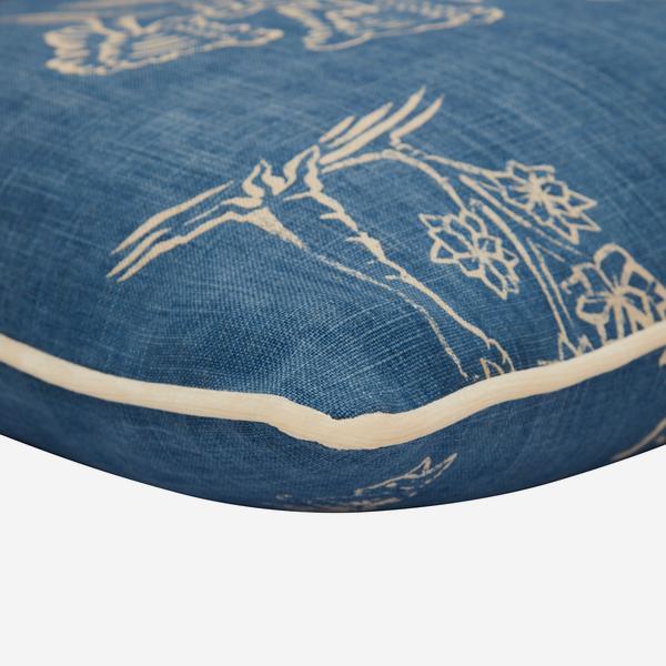 Product photograph of Andrew Martin Friendly Folk Cushion Happy Blue from Olivia's.