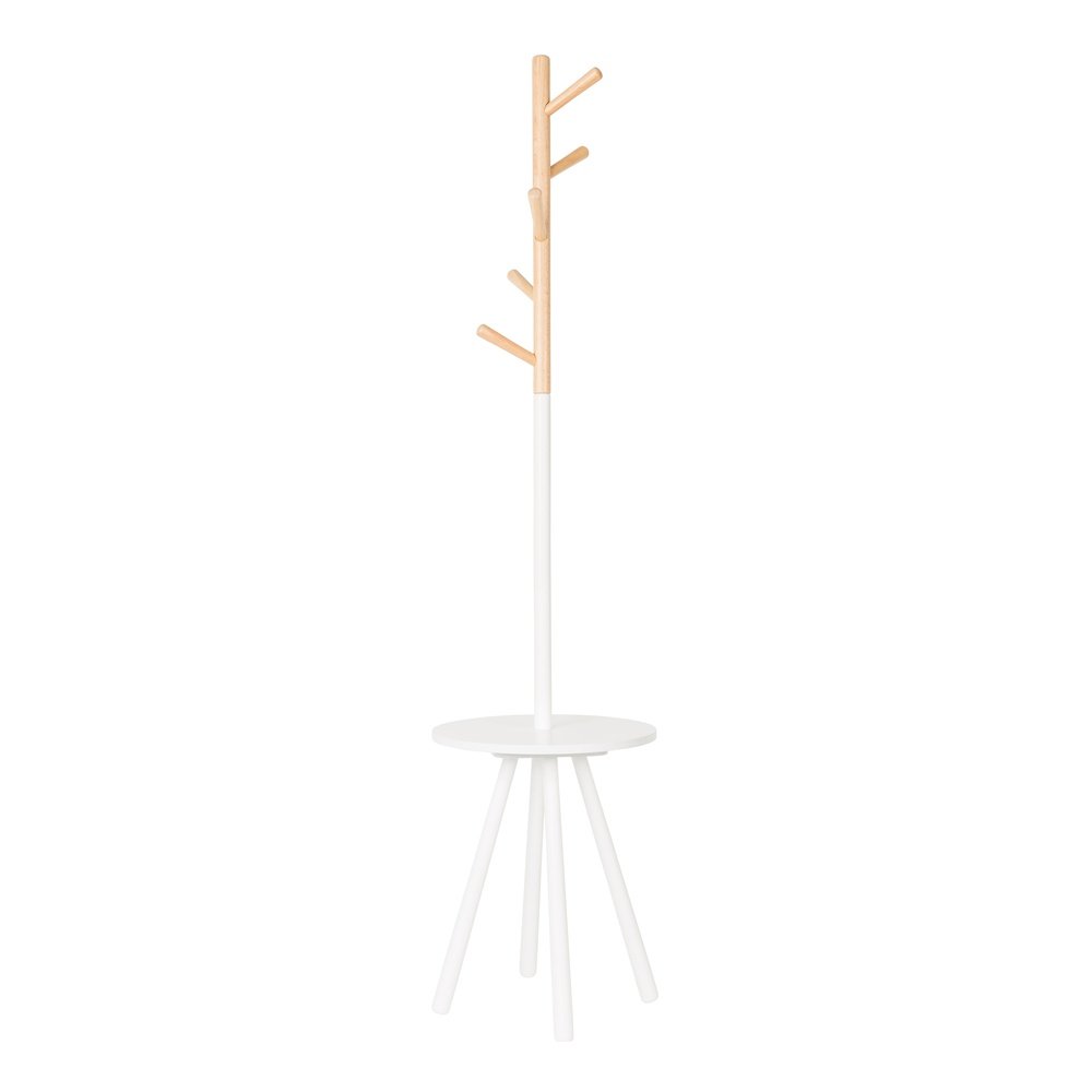 Product photograph of Zuiver Tree Coat Rack Table White from Olivia's