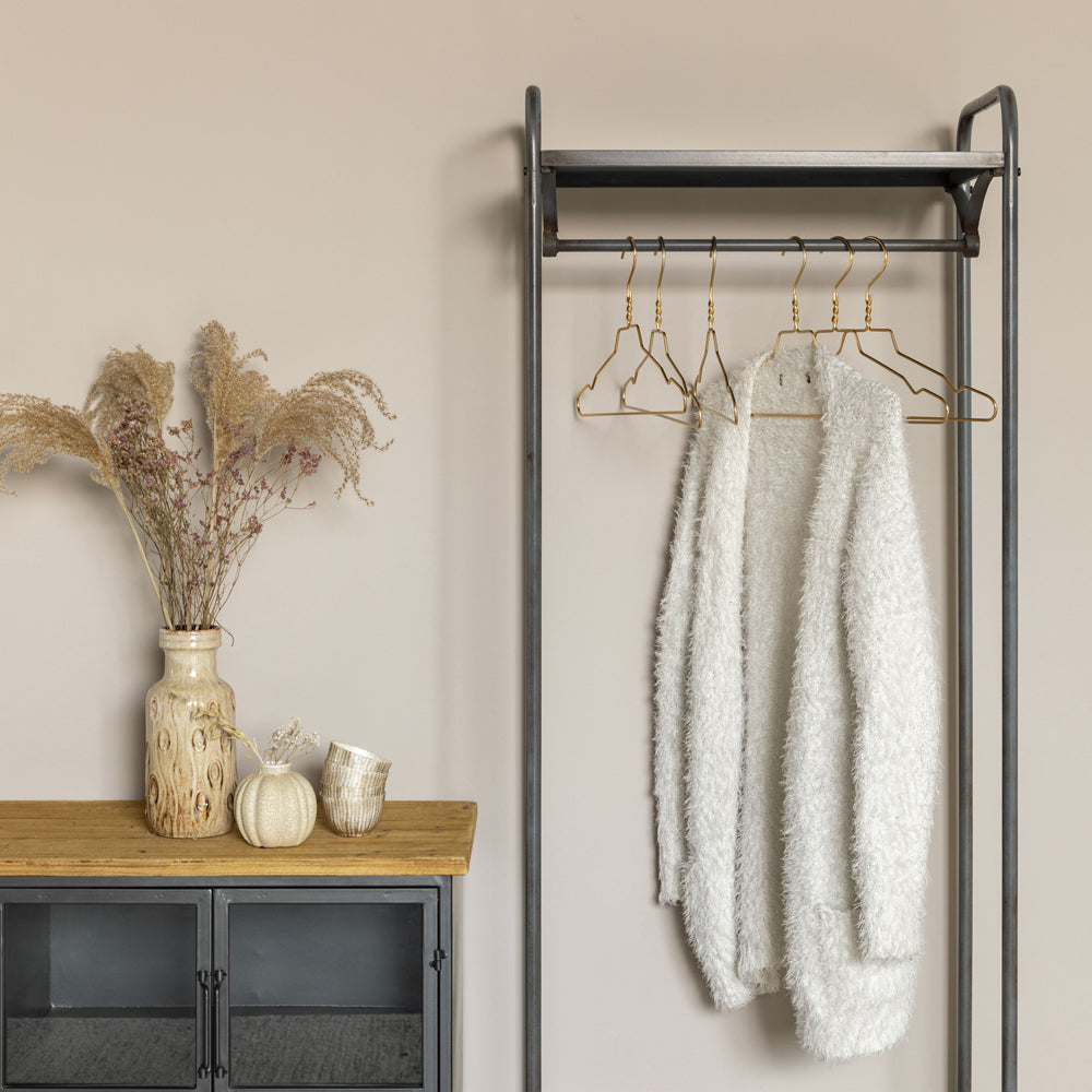 Product photograph of Olivia S Nordic Living Collection - Bodie Coat Rack In Black from Olivia's.