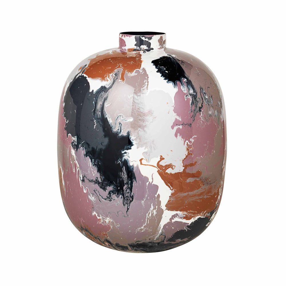 Product photograph of Broste Copenhagen Thyra Vase Mix Dark Colour from Olivia's