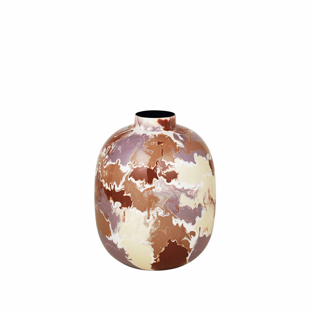 Product photograph of Broste Copenhagen Thyra Vase Mix Light Colour Large from Olivia's