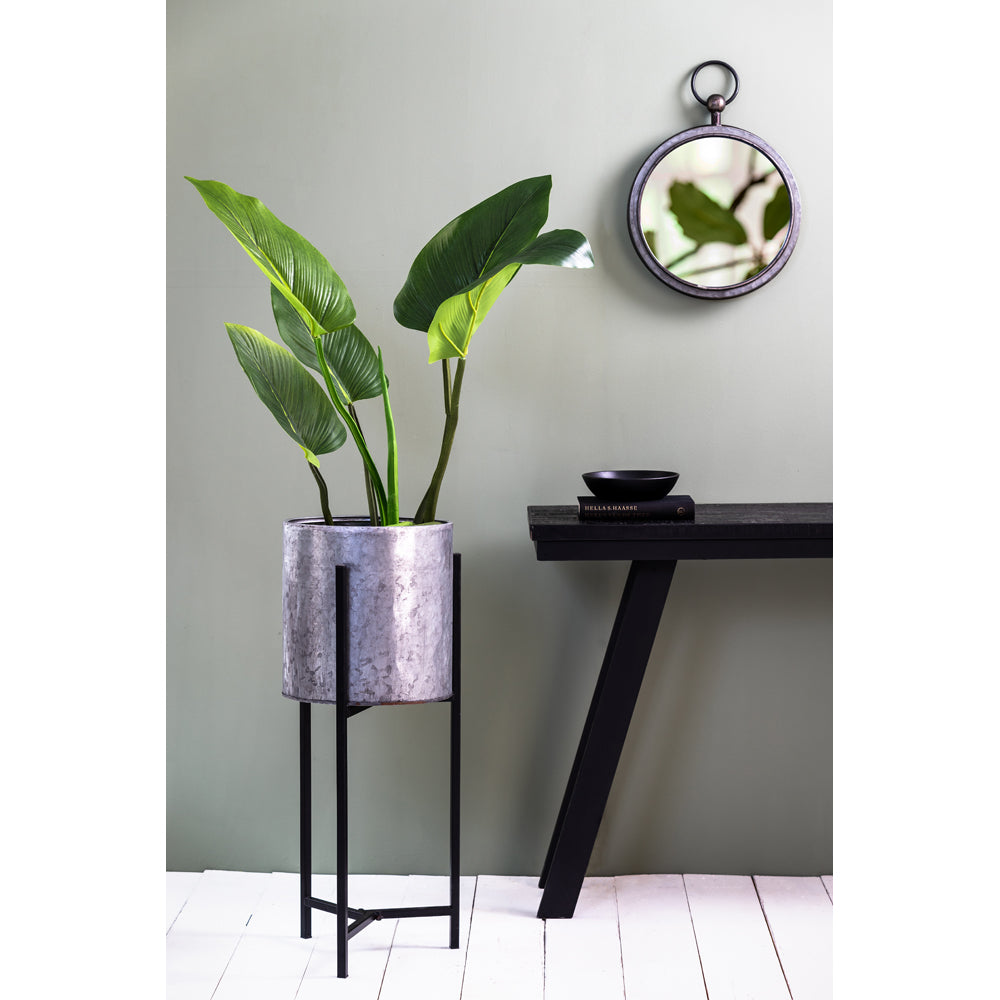 Product photograph of Light Living Pure Wall Mirror Zinc from Olivia's.