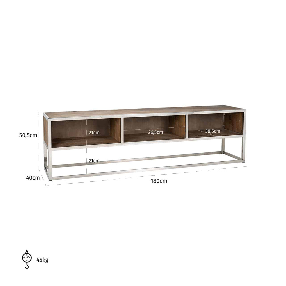 Product photograph of Richmond Redmond Natural Tv Unit from Olivia's.