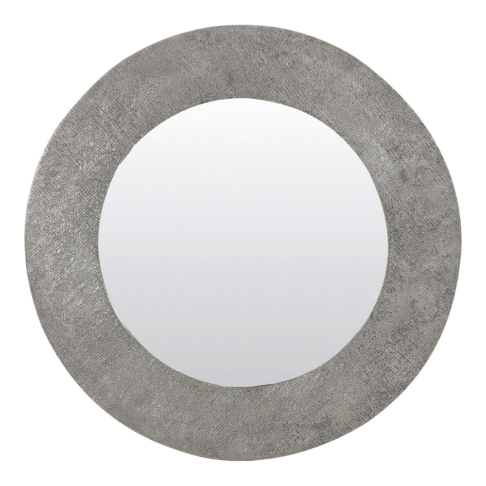 Light Living Rawene Wall Mirror Antique Lead