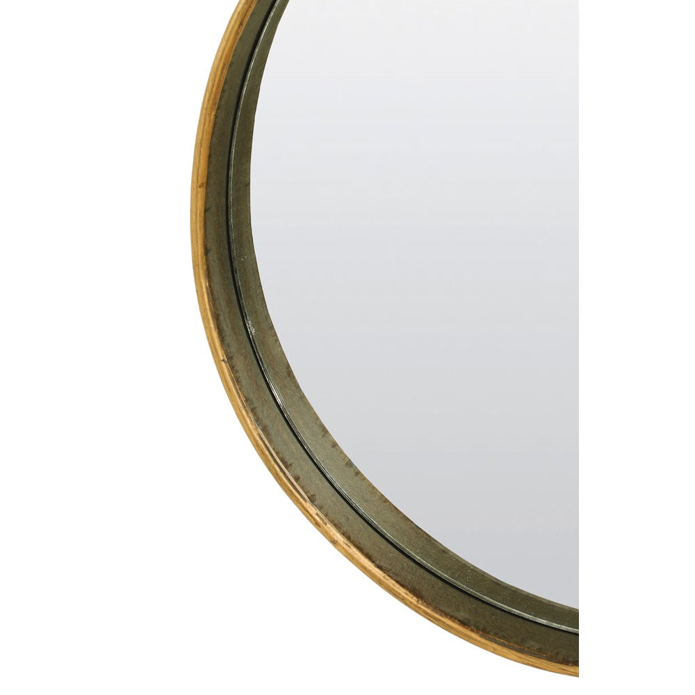 Product photograph of Light Living Sianna Wall Mirror Antique Gold from Olivia's.