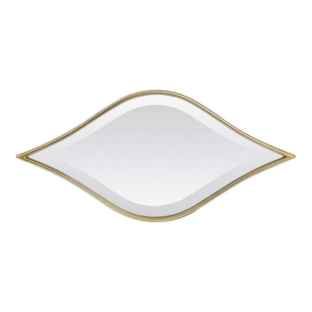 Light Living Marrak Wall Mirror Light Gold Large