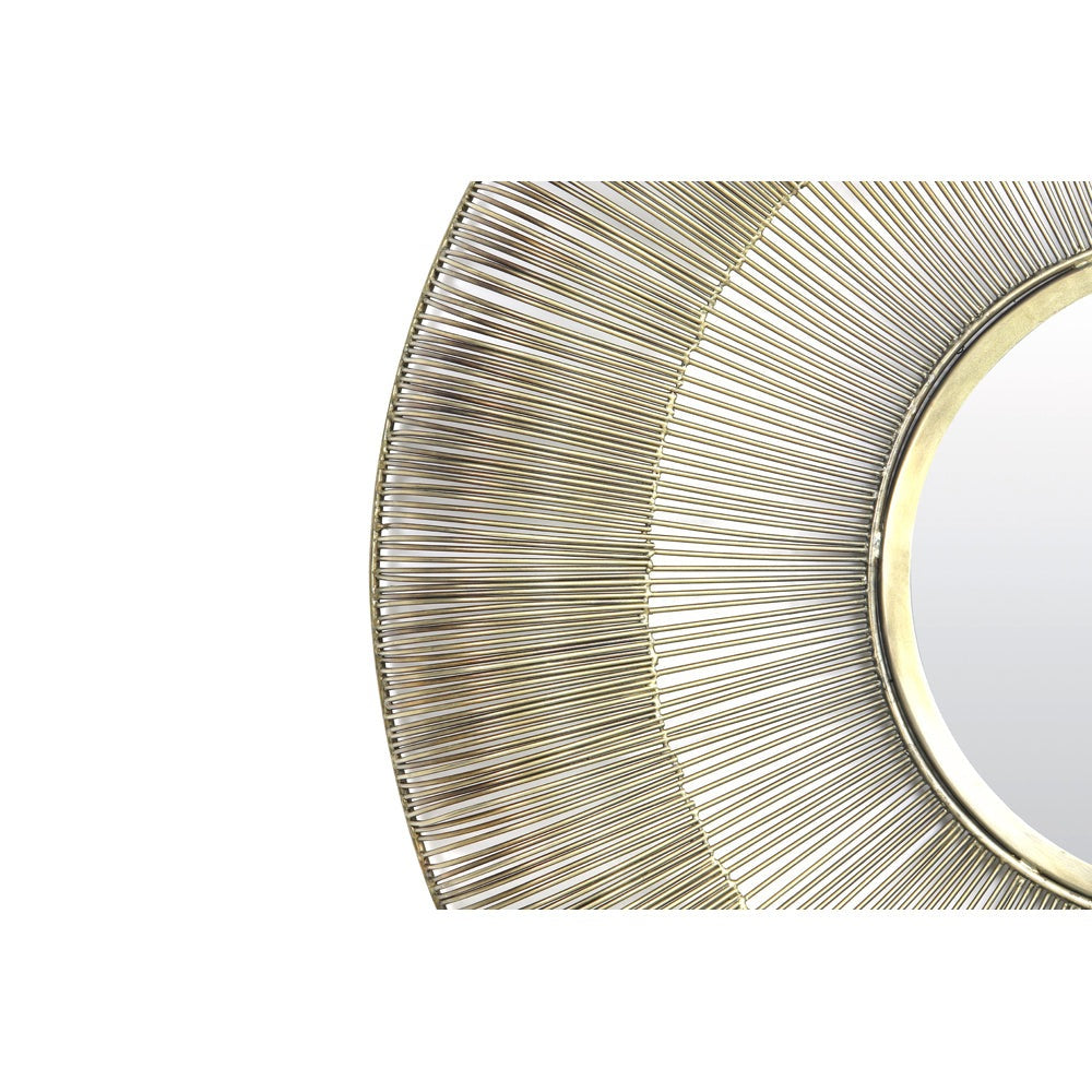 Product photograph of Light Living Towa Wall Mirror Antique Bronze from Olivia's.