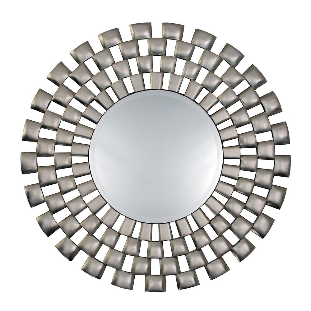 Product photograph of Rv Astley Laviana Mirror Silver Leaf from Olivia's