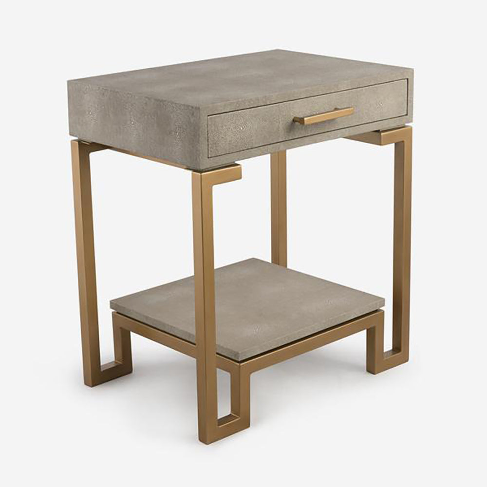 Product photograph of Andrew Martin Flex Side Table In Cream from Olivia's