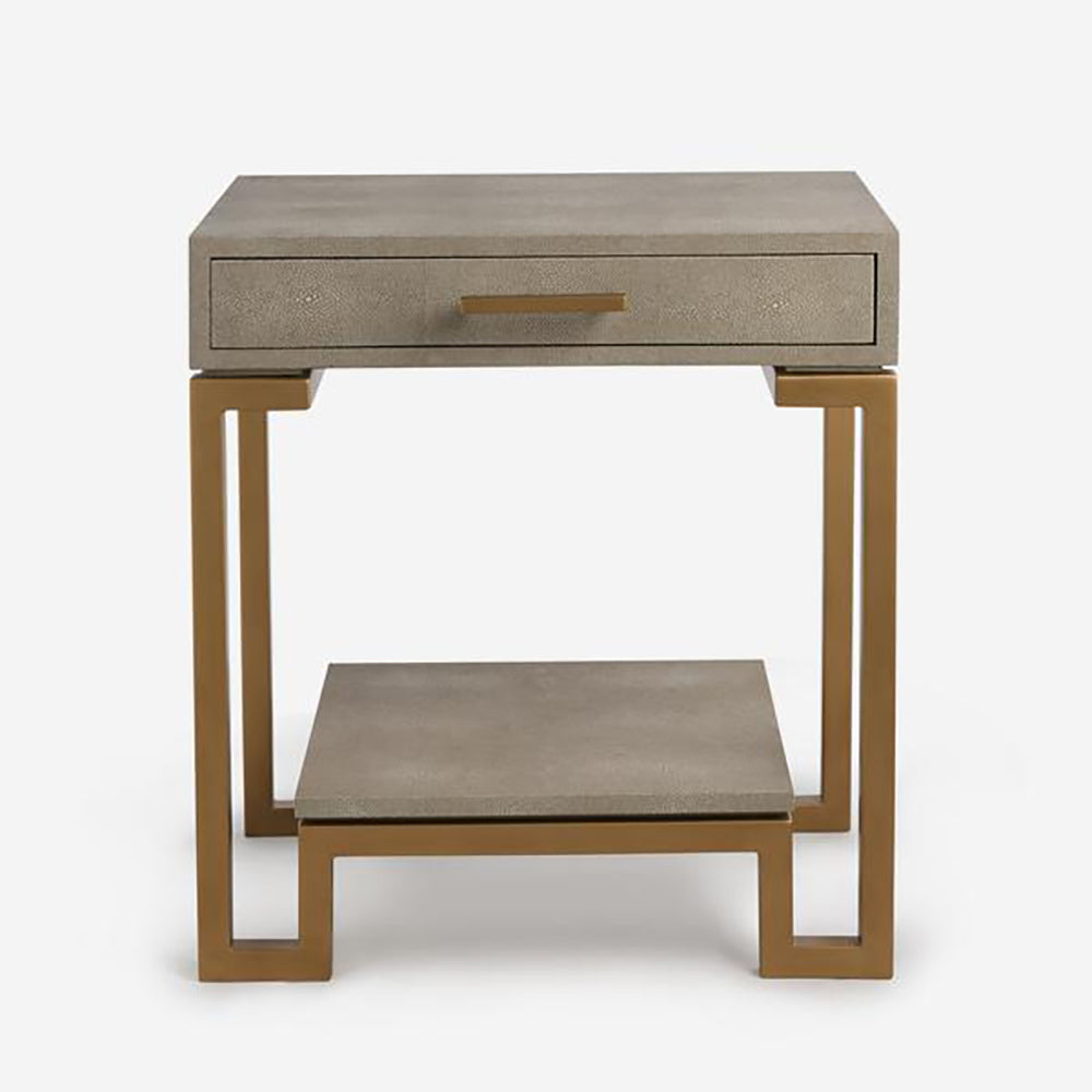 Product photograph of Andrew Martin Flex Side Table In Cream from Olivia's.