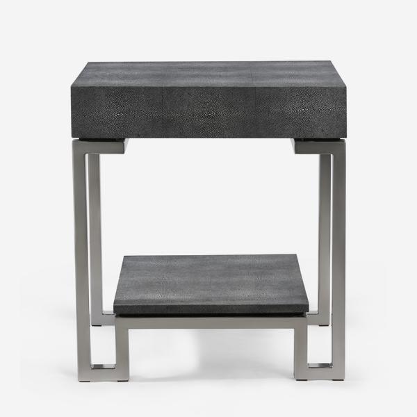 Product photograph of Andrew Martin Flex Side Table In Grey from Olivia's.