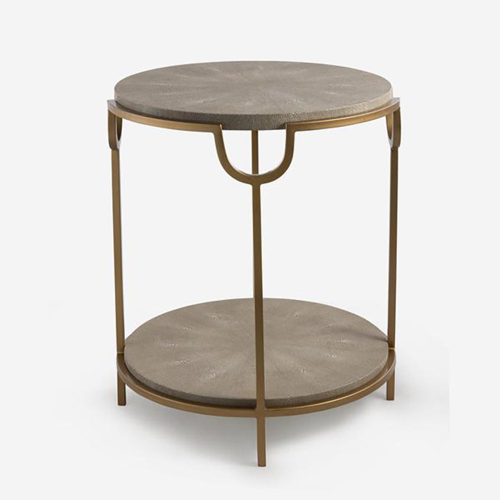 Andrew Martin Katia Side Table Cream