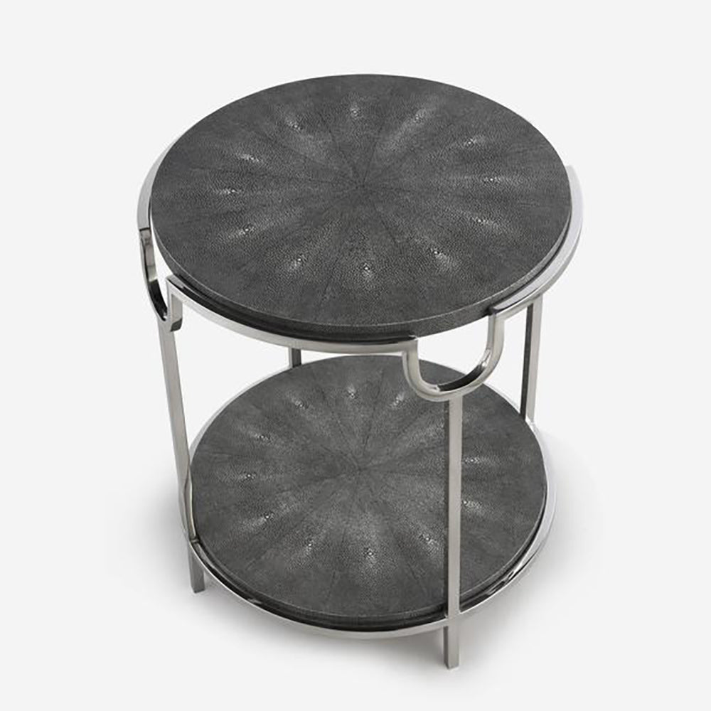 Andrew Martin Katia Side Table Grey