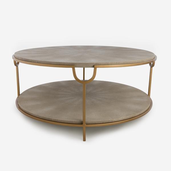 Product photograph of Andrew Martin Katia Coffee Table In Cream from Olivia's