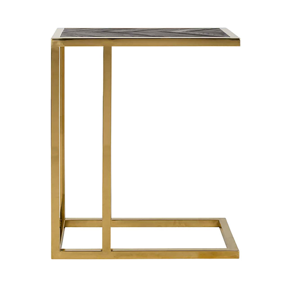 Product photograph of Richmond Blackbone Black Side Table from Olivia's.