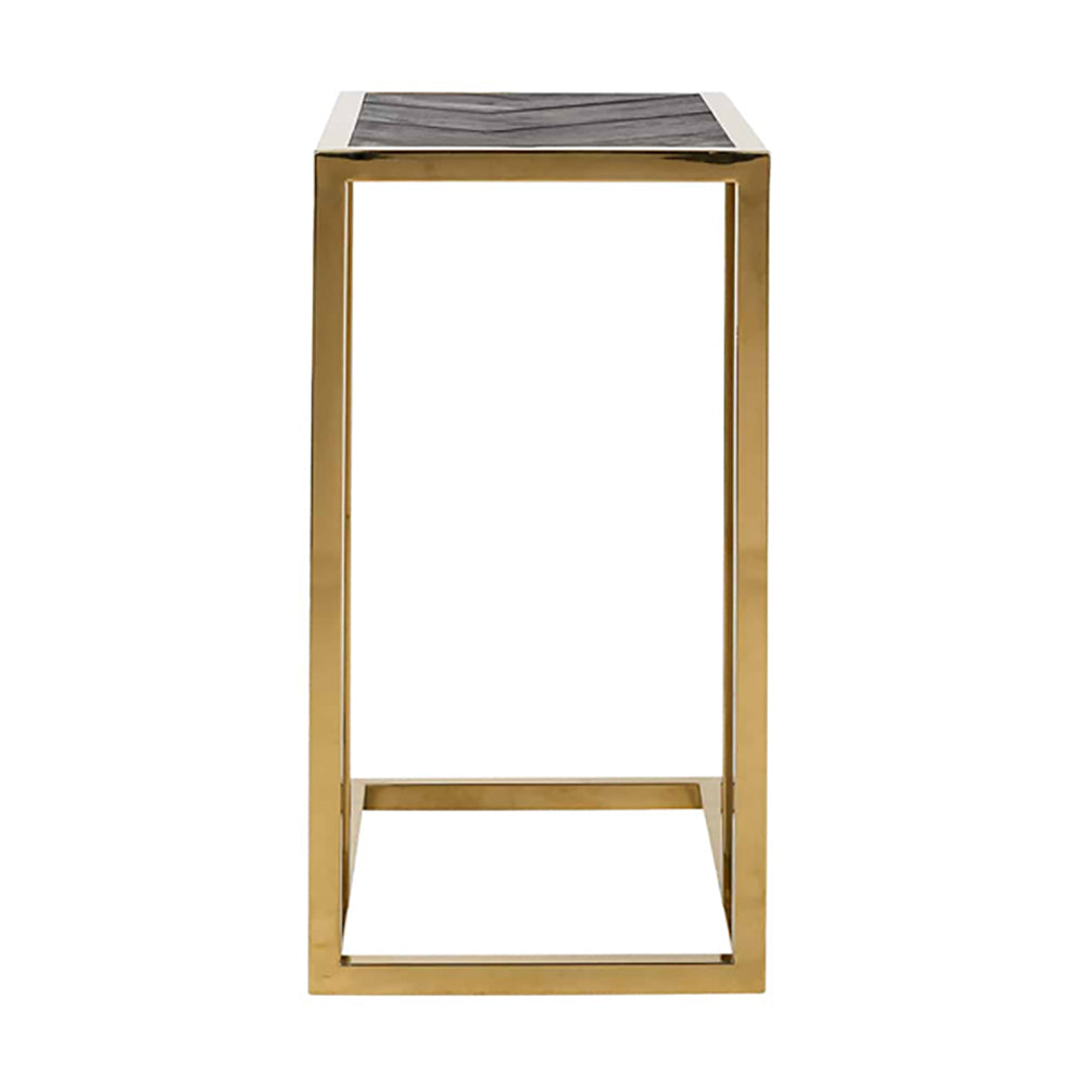 Product photograph of Richmond Blackbone Black Side Table from Olivia's.
