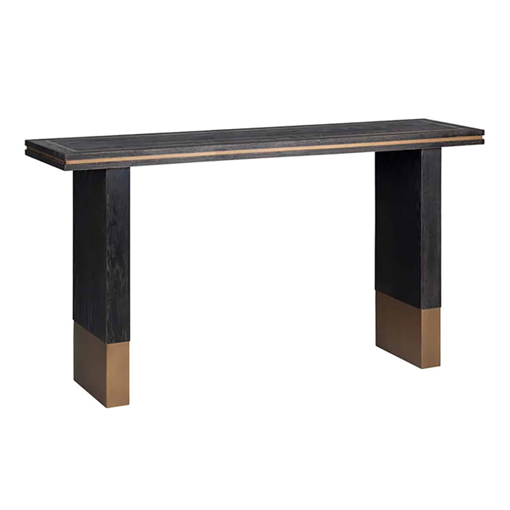Product photograph of Richmond Hunter Black Console Table from Olivia's