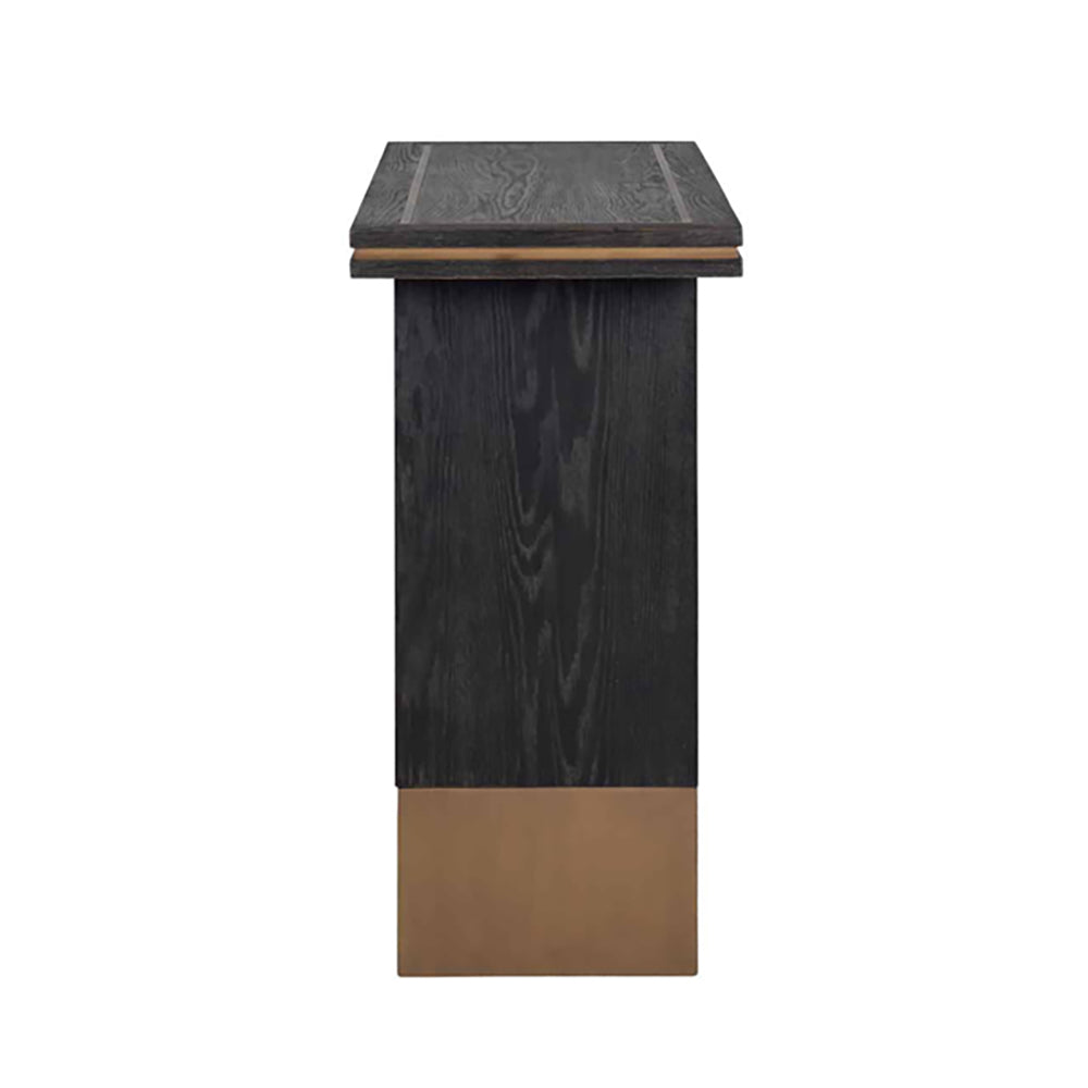 Product photograph of Richmond Hunter Black Console Table from Olivia's.