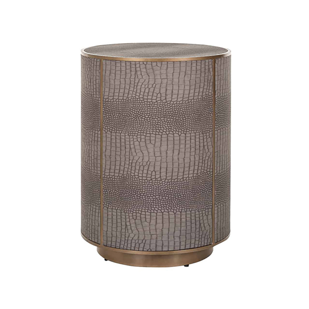 Richmond Classio Brushed Gold Side Table