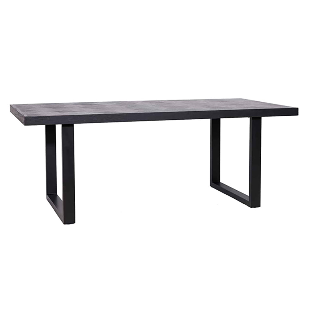 Richmond Blax Black 6 8 Seater Dining Table Large