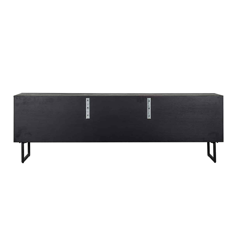 Product photograph of Richmond Blax Black Tv Unit from Olivia's.