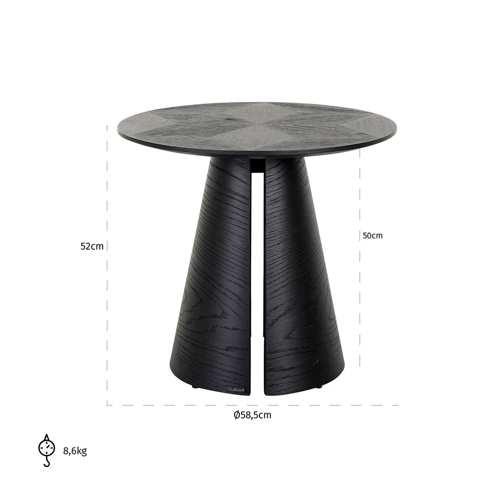 Product photograph of Richmond Blax End Table from Olivia's.