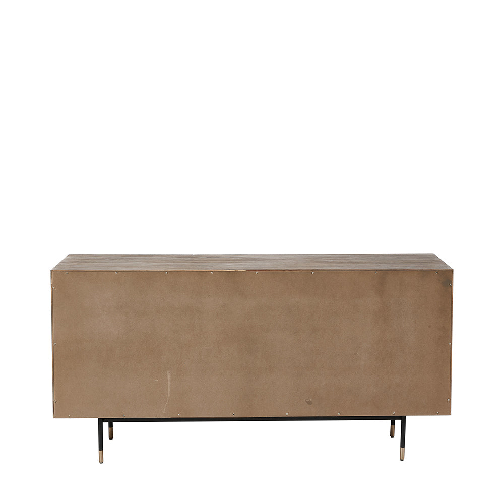 Product photograph of Olivia S Ava 3 Door Sideboard In Acacia Wood from Olivia's.