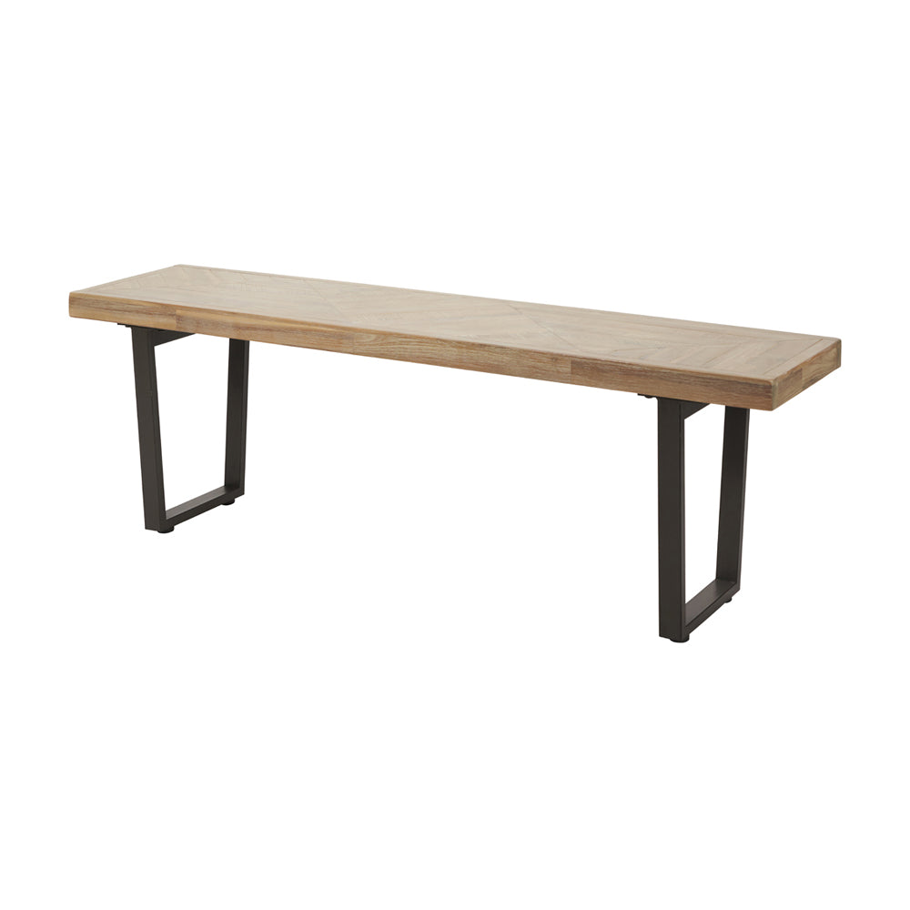 Product photograph of Olivia S Martha Acacia Wood Bench from Olivia's.