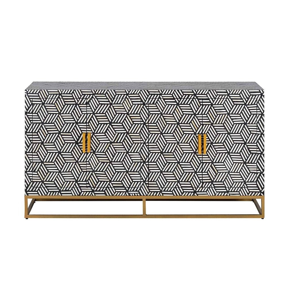 Product photograph of Richmond Bliss 4 Door Sideboard from Olivia's.