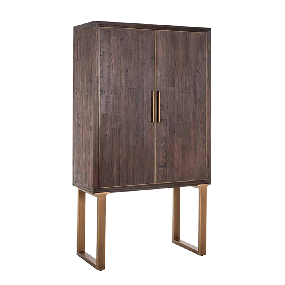 Product photograph of Richmond Cromford 2 Doors Brown Cupboard from Olivia's