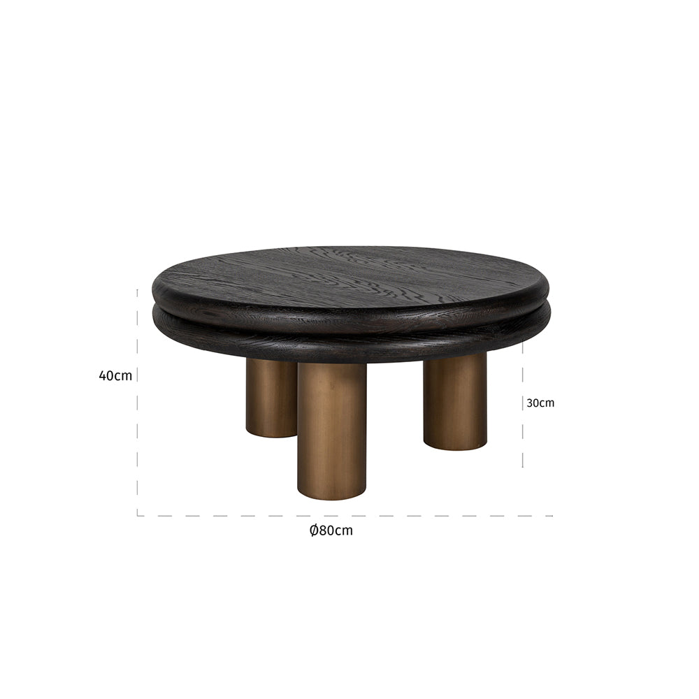 Product photograph of Richmond Macaro Coffee Table from Olivia's.