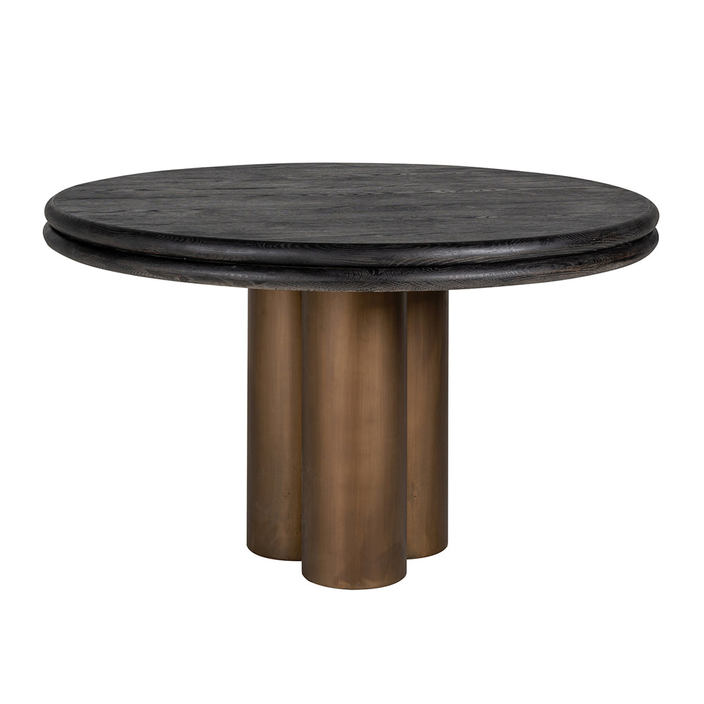 Product photograph of Richmond Macaro Round Dining Table from Olivia's