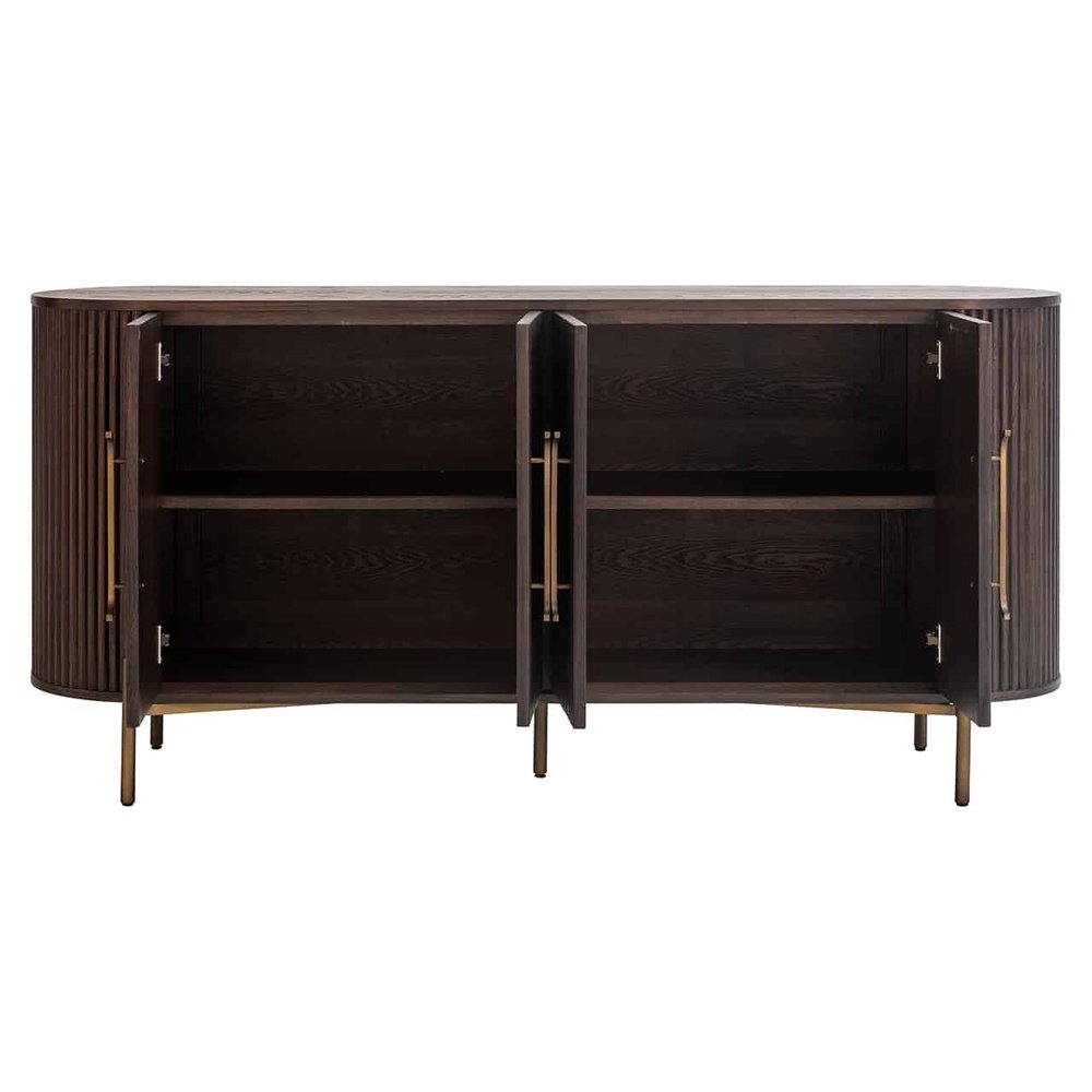 Product photograph of Richmond Luxor 4 Door Sideboard from Olivia's.