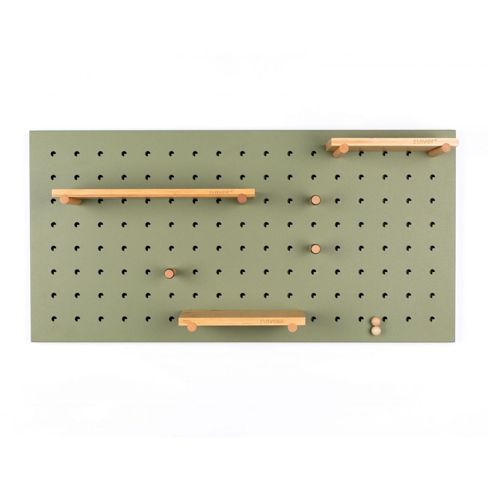 Product photograph of Zuiver Bundy Pegboard Green from Olivia's