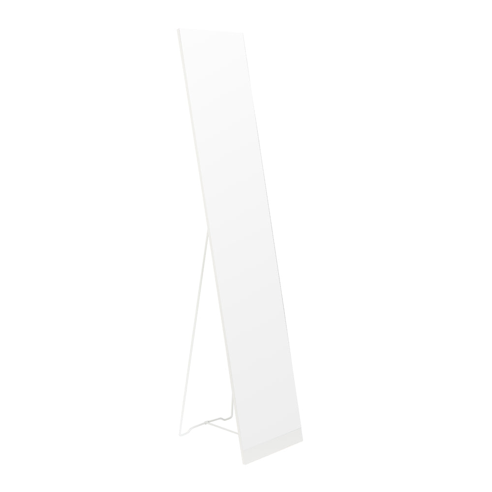 Product photograph of Olivia S Nordic Living Collection - Jorn Mirror Stand In White from Olivia's