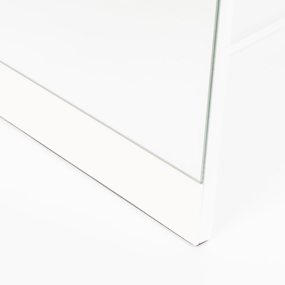 Product photograph of Olivia S Nordic Living Collection - Jorn Mirror Stand In White from Olivia's.