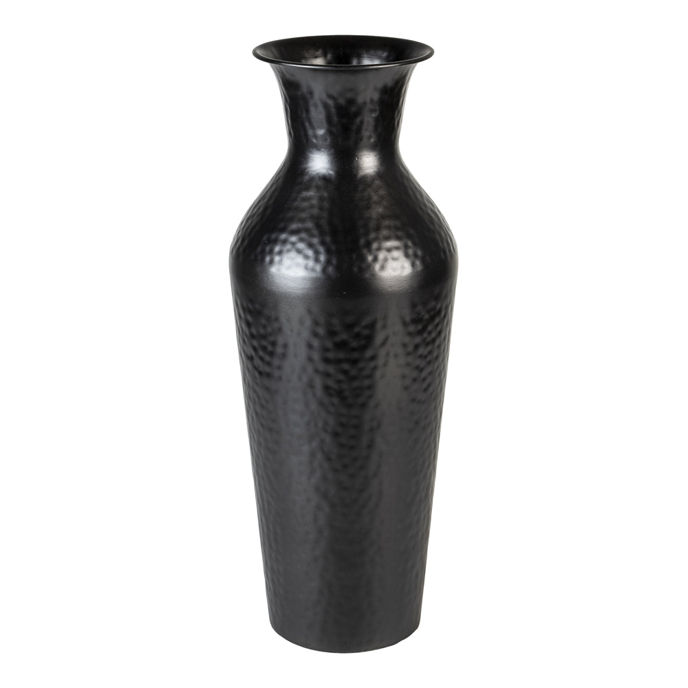 Product photograph of Olivia S Nordic Living Collection - Dacre Vase Antique In Black Large from Olivia's.